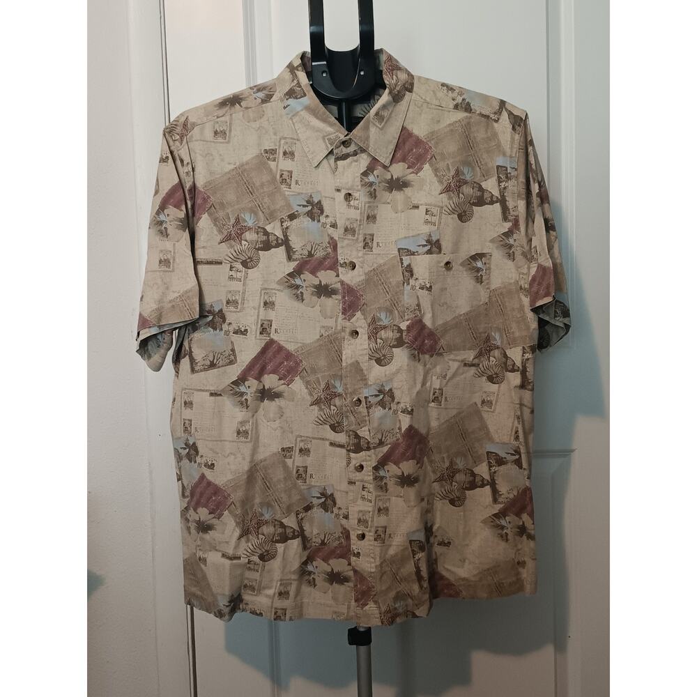 Croft Barrow Hawaiian Shirt XL